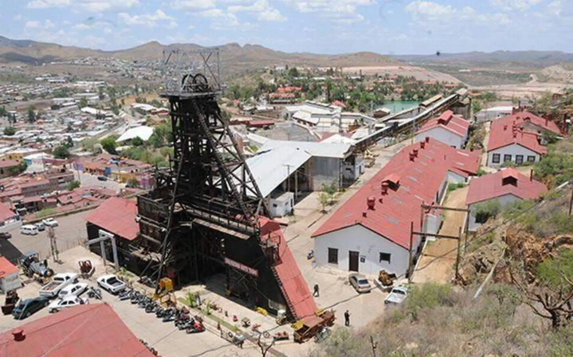 Mina La Prieta vista aérea